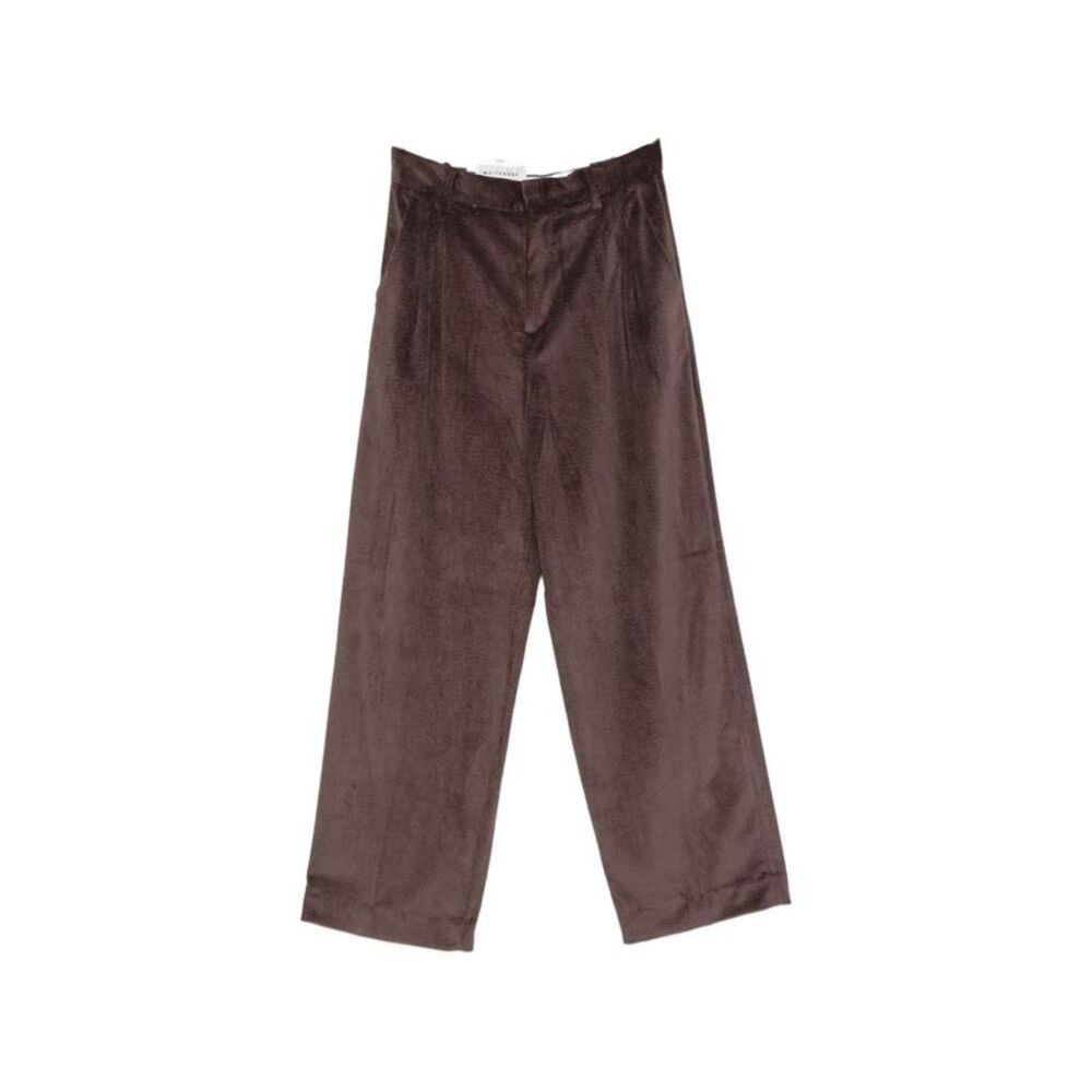 White Sand Women Wide-Leg Trousers